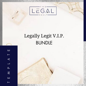 Legally Legit VIP Bundle